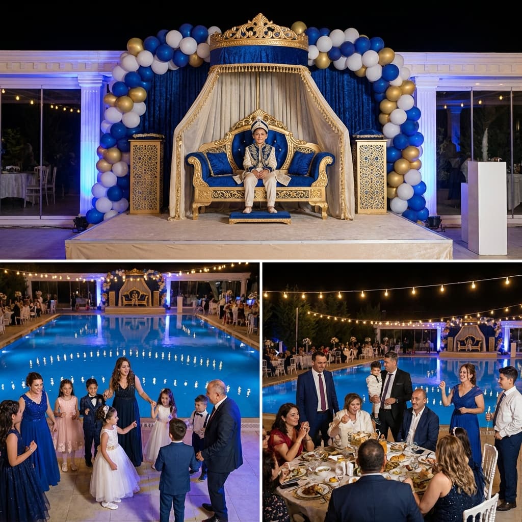 Sünnet Düğünü - Bolu Göynük Havuzlu Bahçem Organizasyon